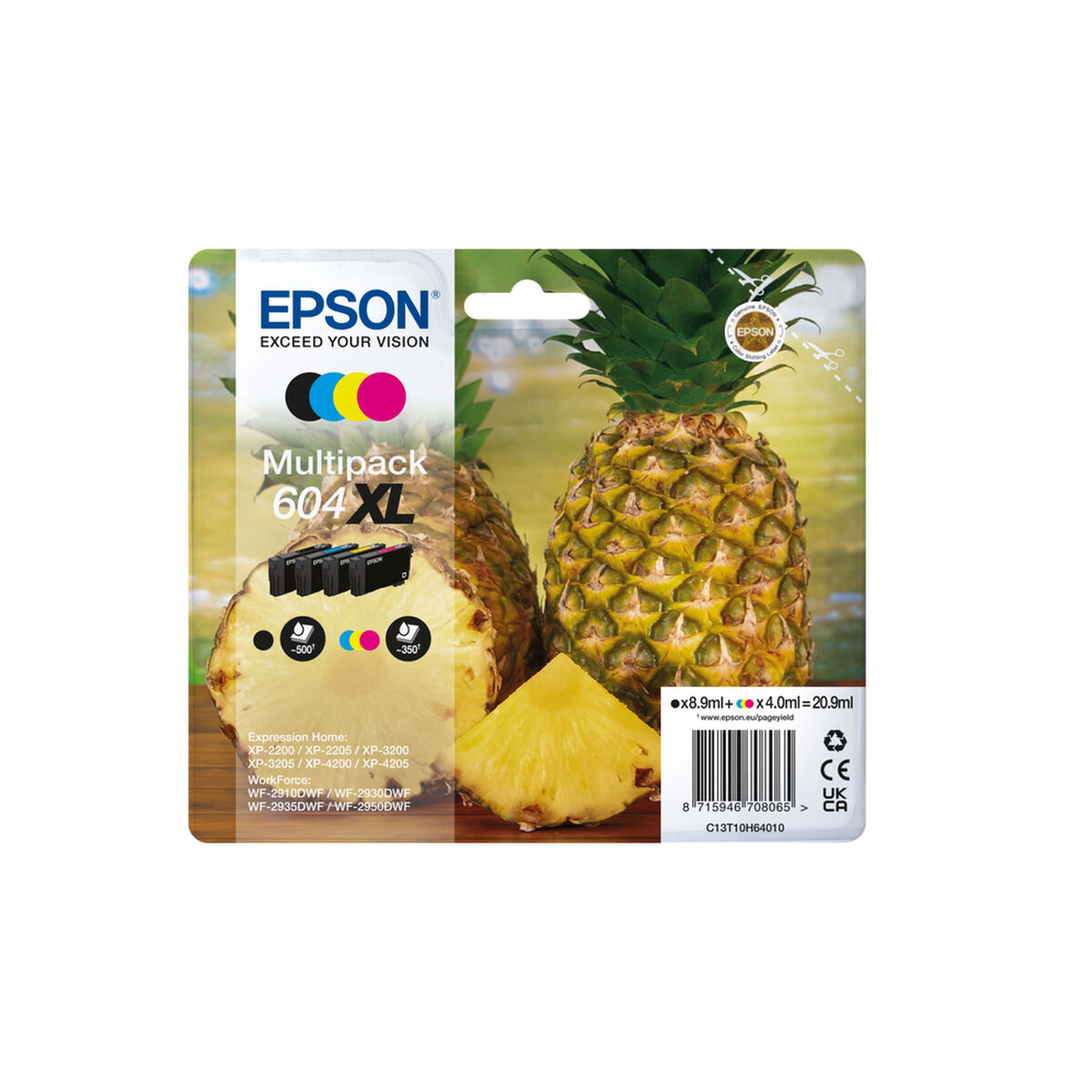 Originální inkoustové náplně Epson 604XL